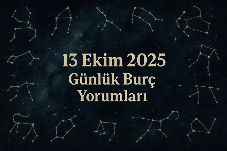 13 Ekim 2025 Günlük Burç Yorumları – Gökyüzü Yenilenmeyi Fısıldıyor!